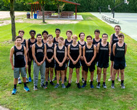 FHS Cross Country Team & Action 9-27-18