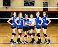 Plainville Freshman Girls Volleyball Team Photo 10-18-18