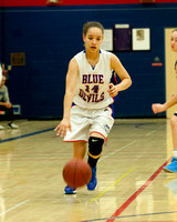 Plainville Girls JV Basketball 2-11-14