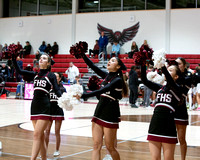 FHS Boys Basketball and Cheer 1-10-25
