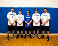 SHS Boys Volleyball Teams, Seniors, Captains 4-5-16