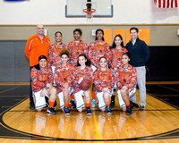 E.C. Goodwin Girls JV Basketball & Team Photo 1-19-17