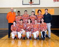 E.C. Goodwin Girls Varsity Basketball & Team Photo 1-19-17