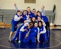 BEHS Varsity Wrestling 1-22-14