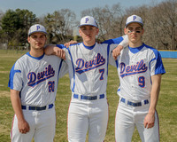 Plainville Boys Varsity & JV Baseball Team & Action 4-13-15