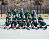 HCHS Boys Tennis Team+Seniors 5-14-14