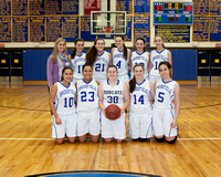 Brookfield Girls JV Basketball 1-5-16